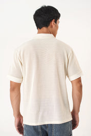Core Texture Polo Regular Hombre