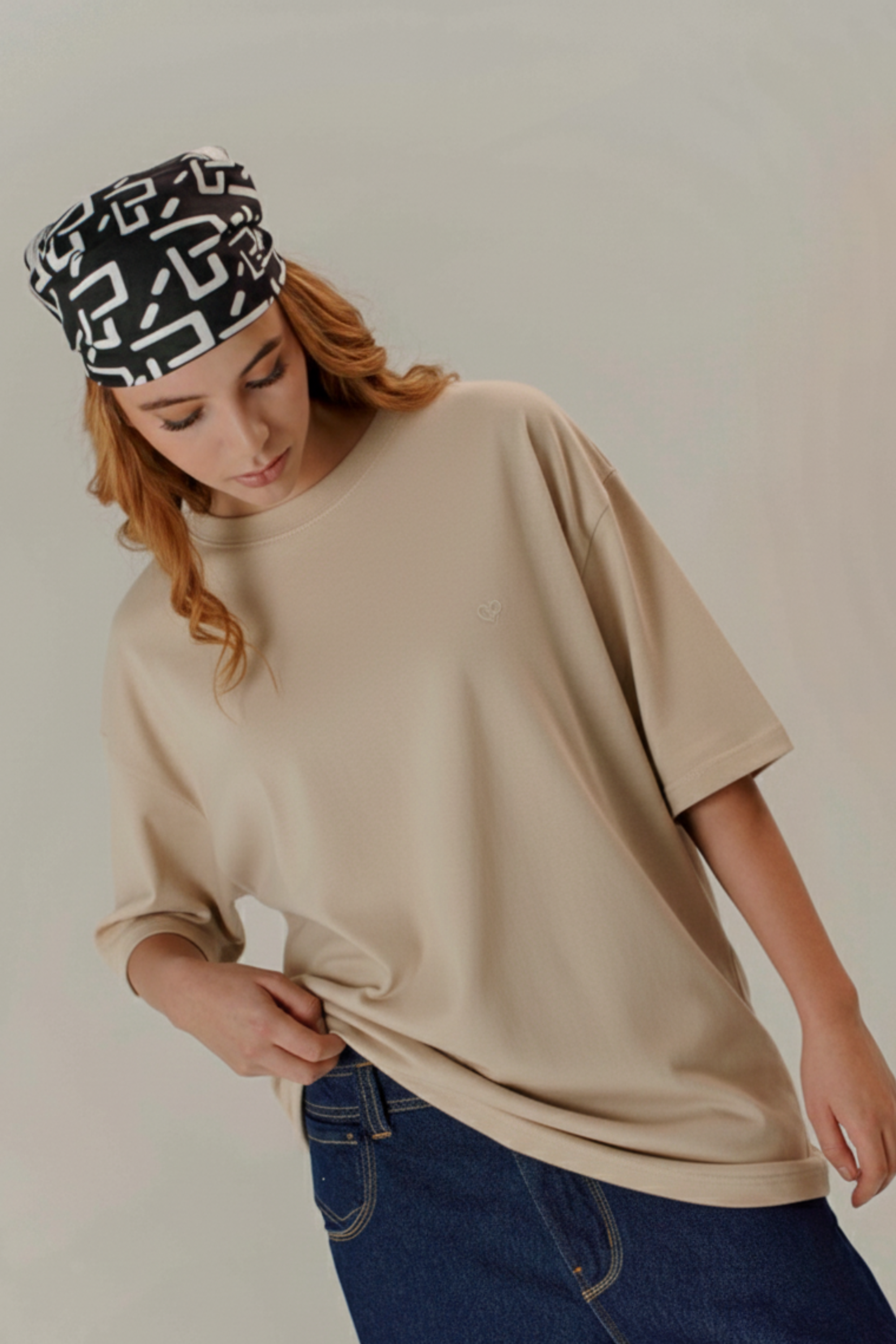 T-shirt Básica Oversized Dama