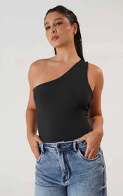 Body Un Solo Hombro Slim Fit Dama