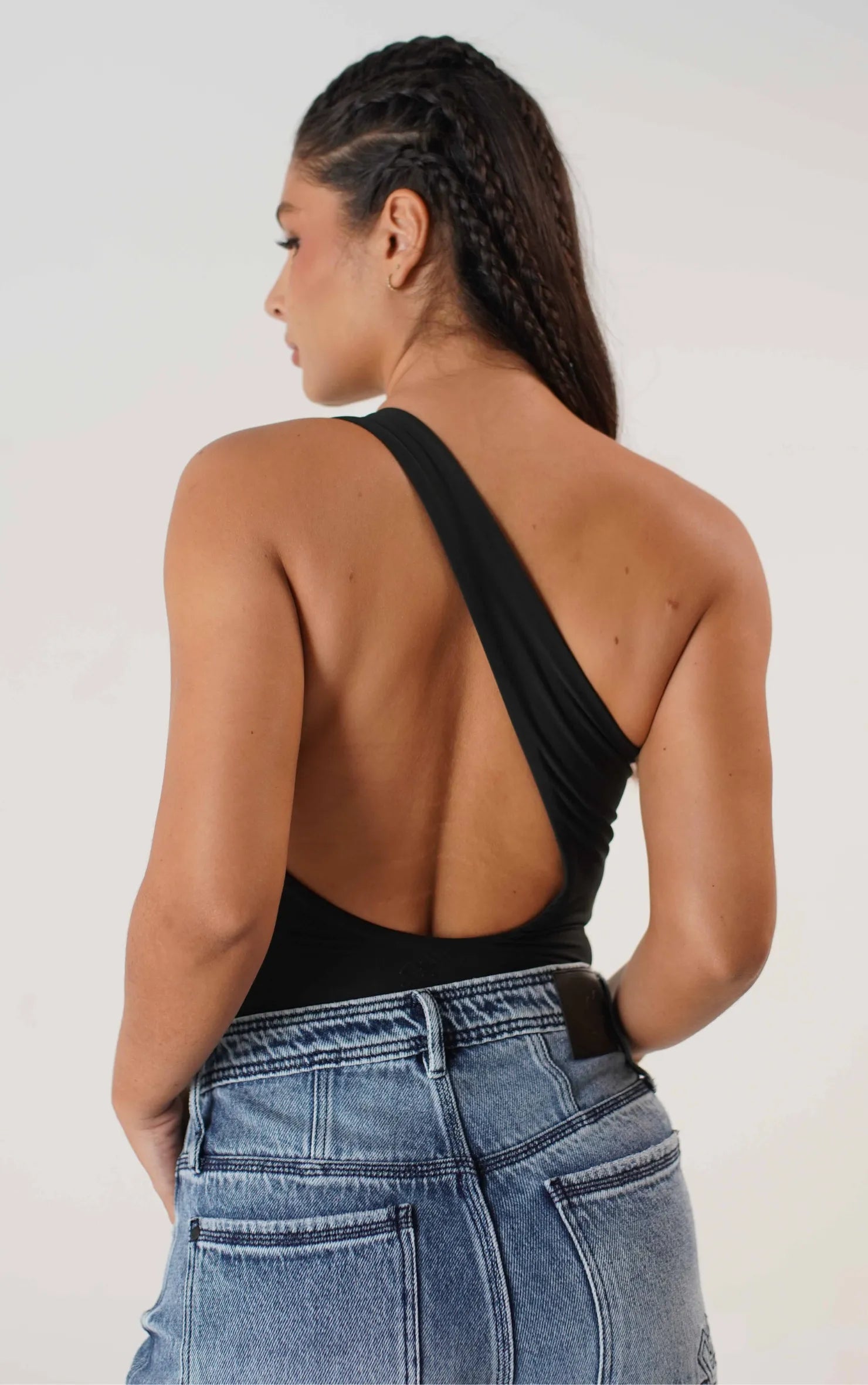 Body Un Solo Hombro Slim Fit Dama