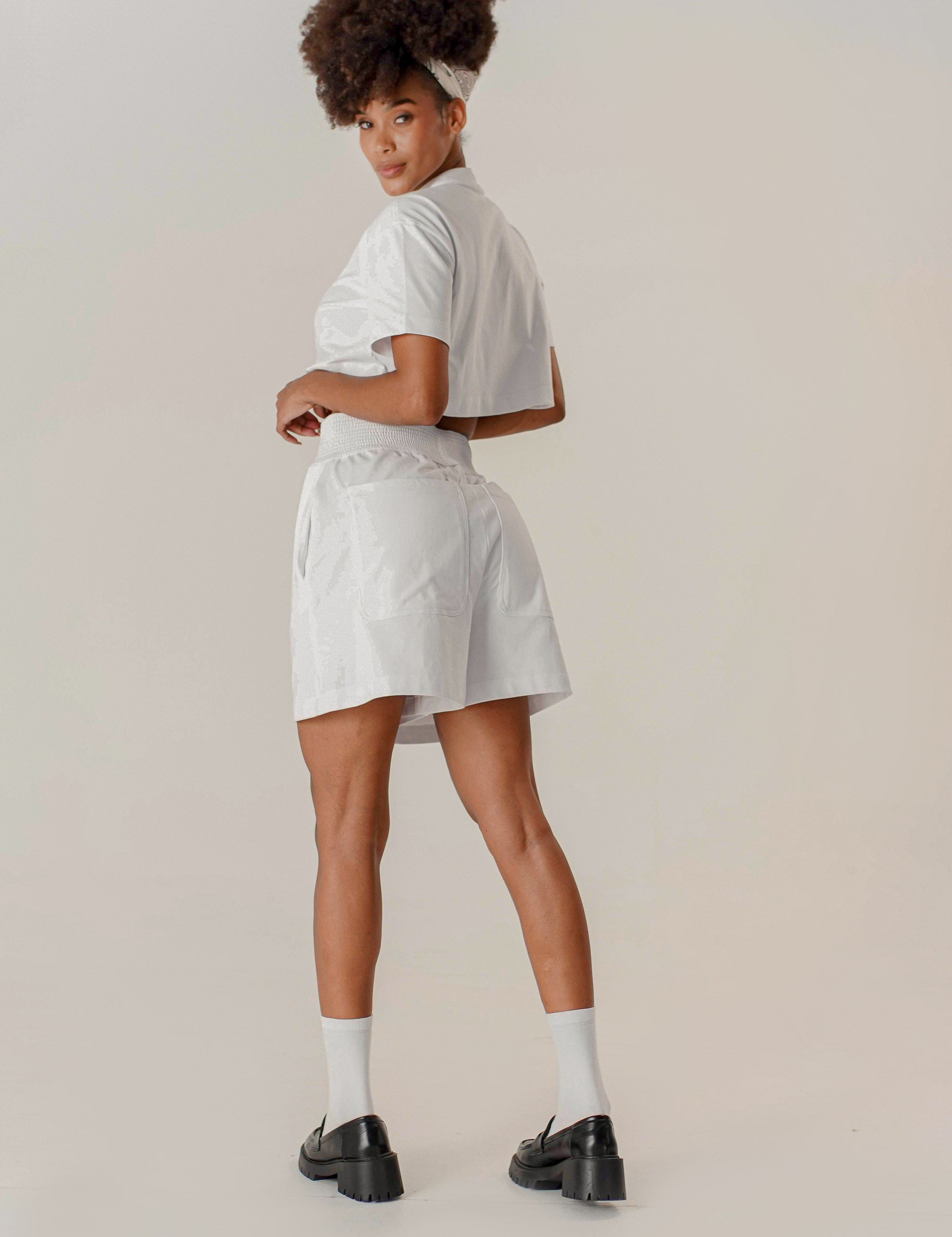 Bermuda Boxeadora Semi Amplia Dama