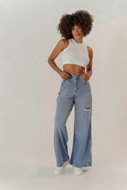 Jean Wide Leg Dama