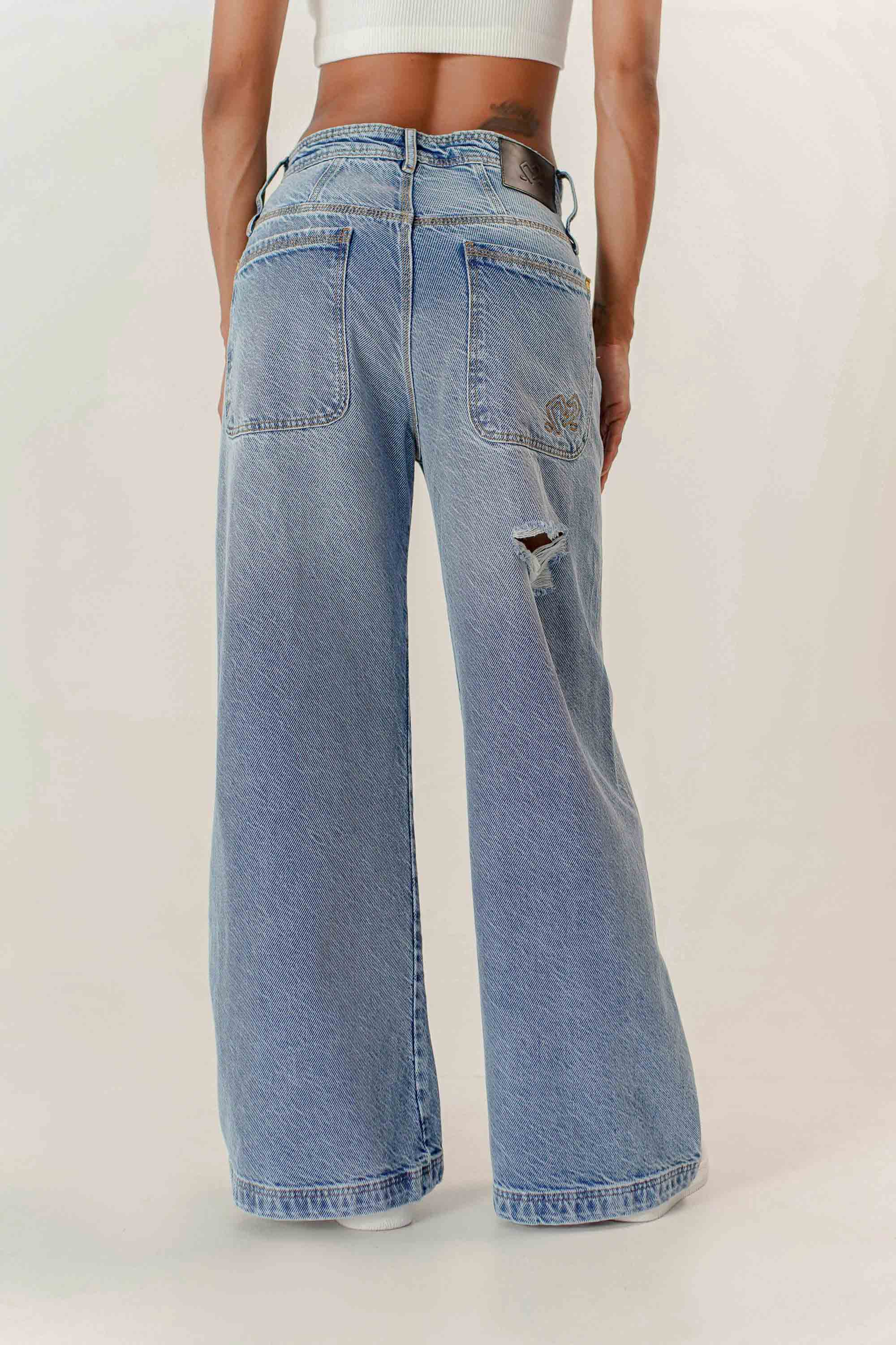 Jean Wide Leg Dama