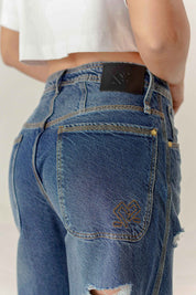 Jean Wide Leg Dama