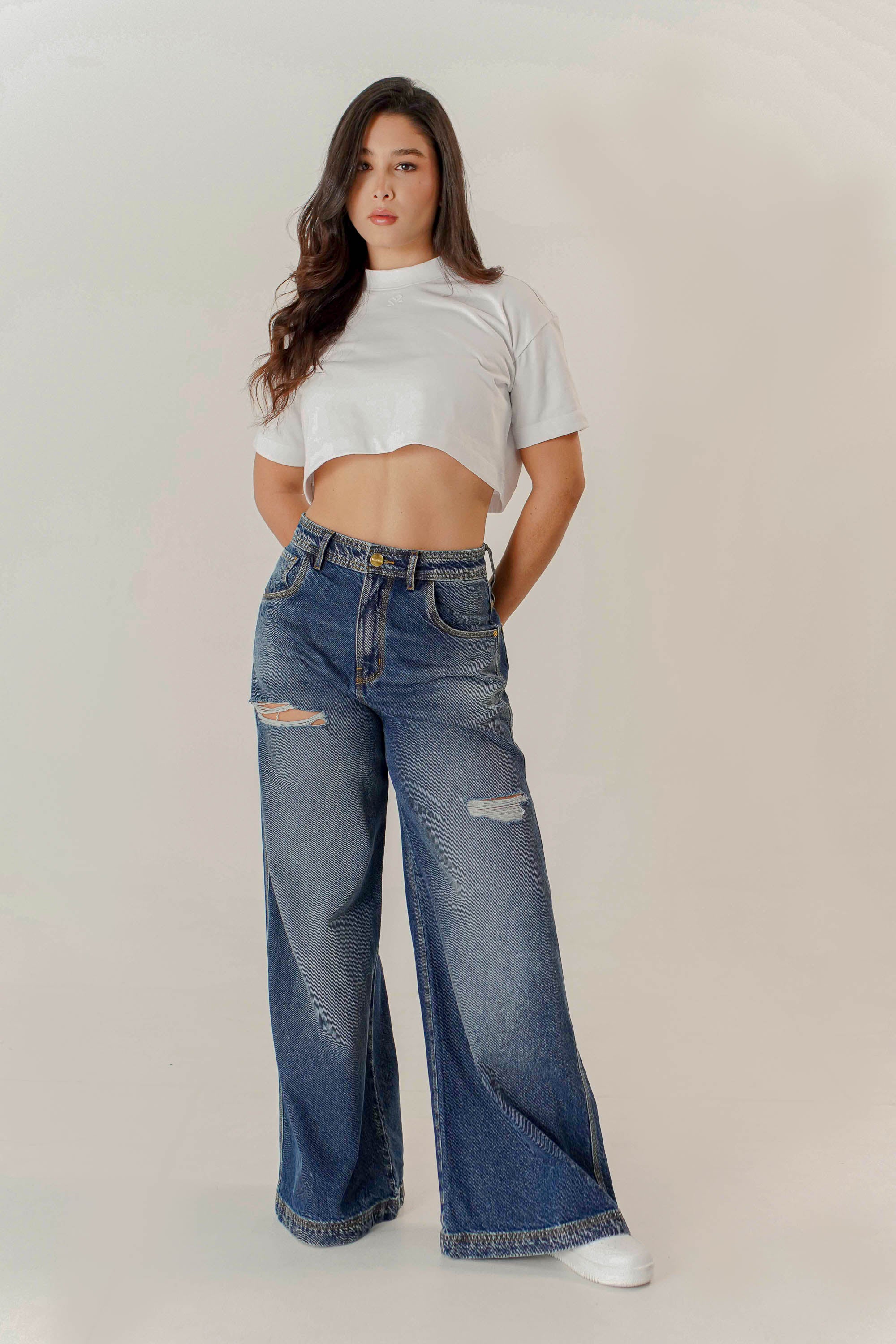 Jean Wide Leg Dama