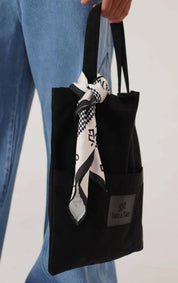 Tote Bag Negra Two And Two