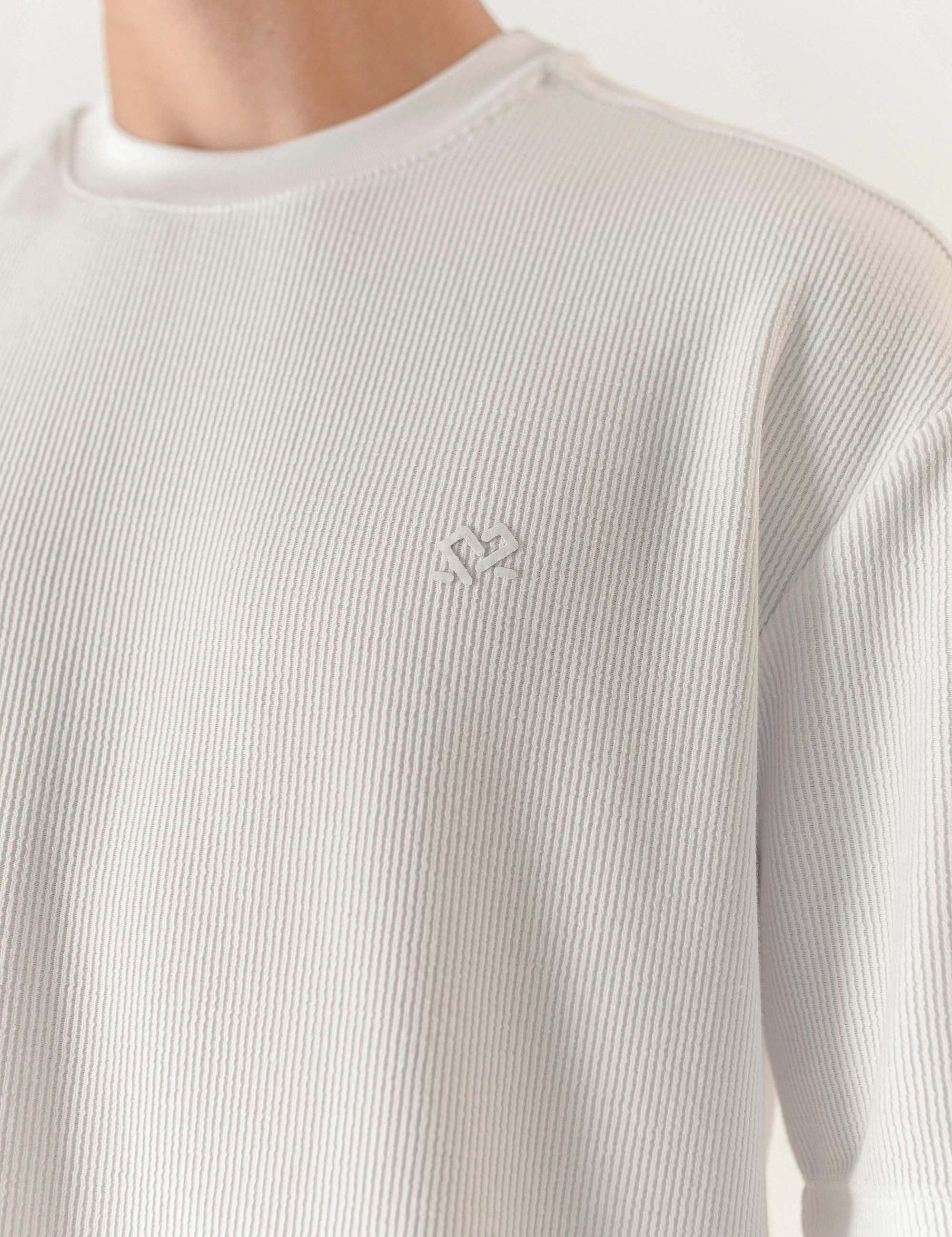 TEXTURE T-SHIRT OVERSIZE UNISEX