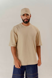 TEXTURE T-SHIRT OVERSIZE UNISEX
