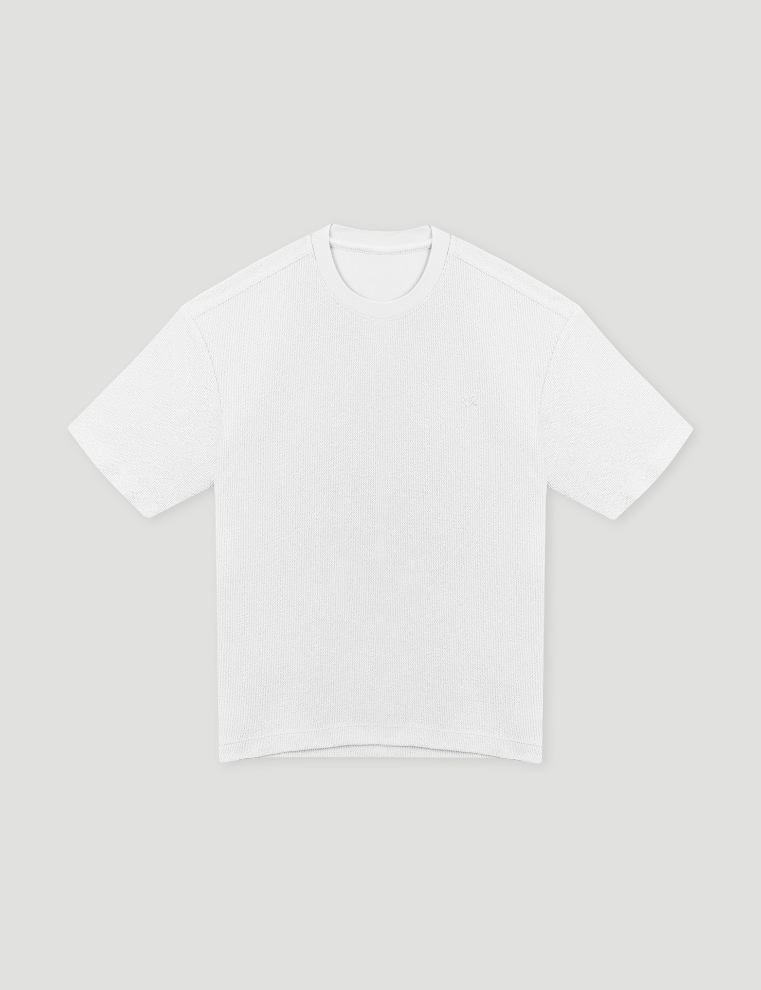 TEXTURE T-SHIRT OVERSIZE UNISEX