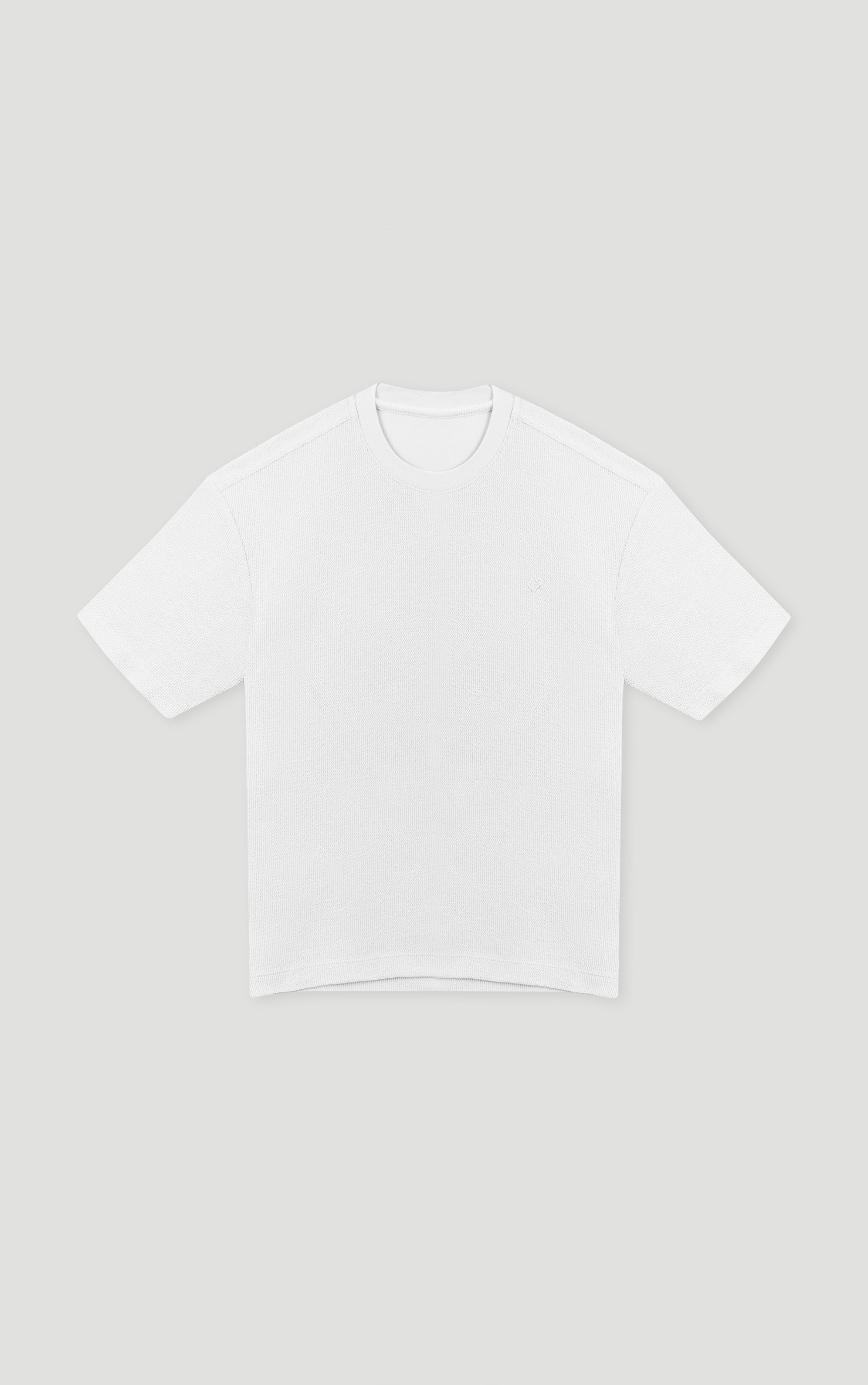 TEXTURE T-SHIRT OVERSIZE UNISEX