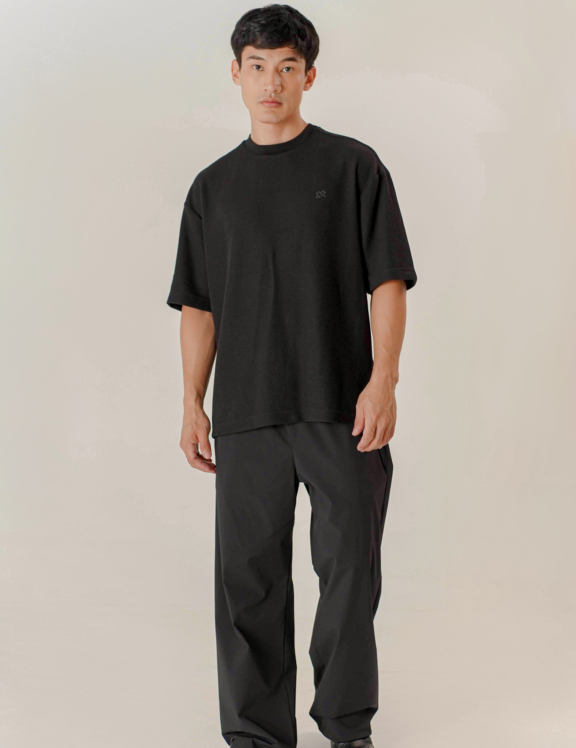 TEXTURE T-SHIRT OVERSIZE UNISEX