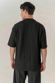 TEXTURE T-SHIRT OVERSIZE UNISEX