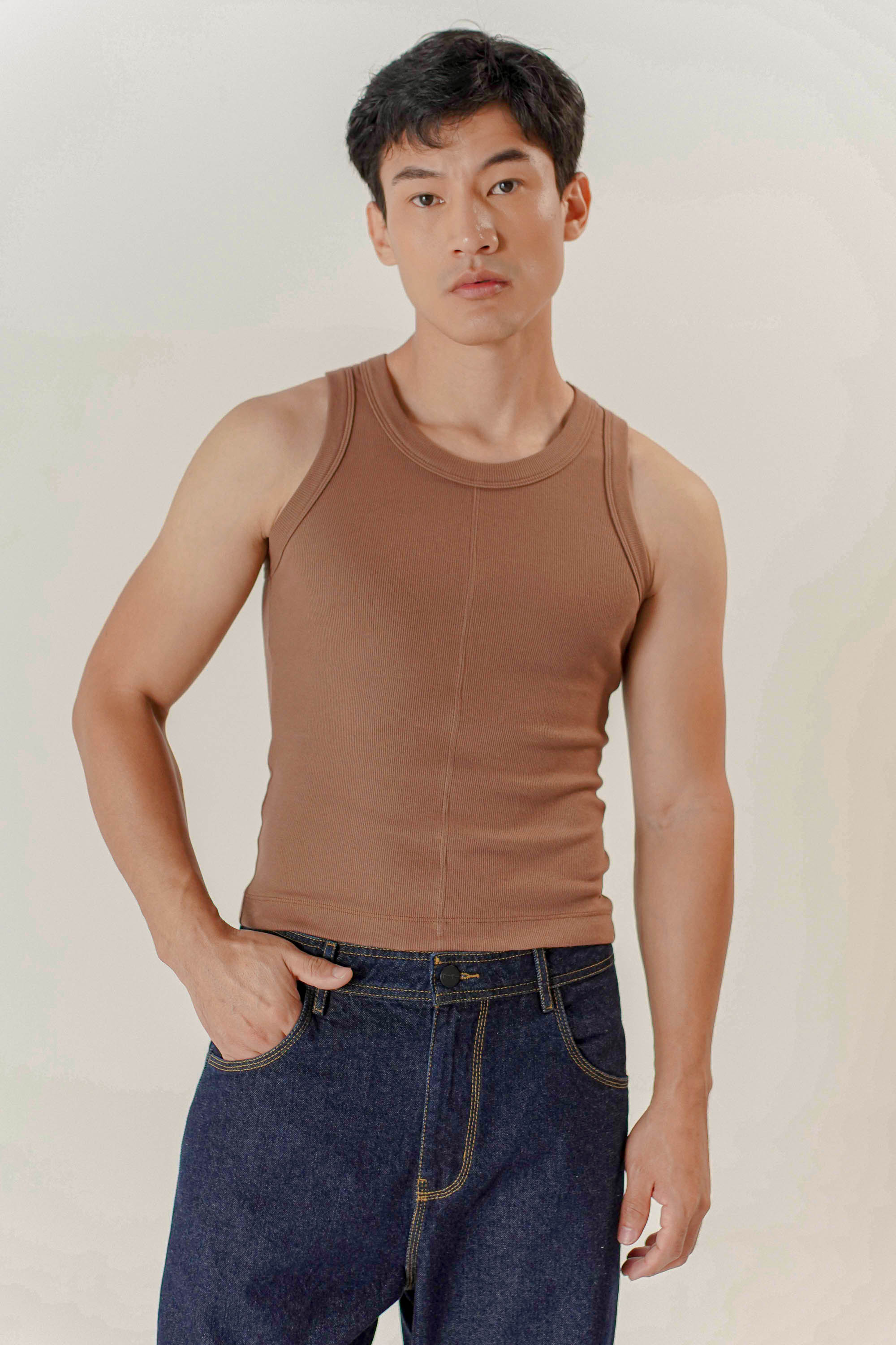 TOP MANGA SISA SLIM FIT UNISEX 