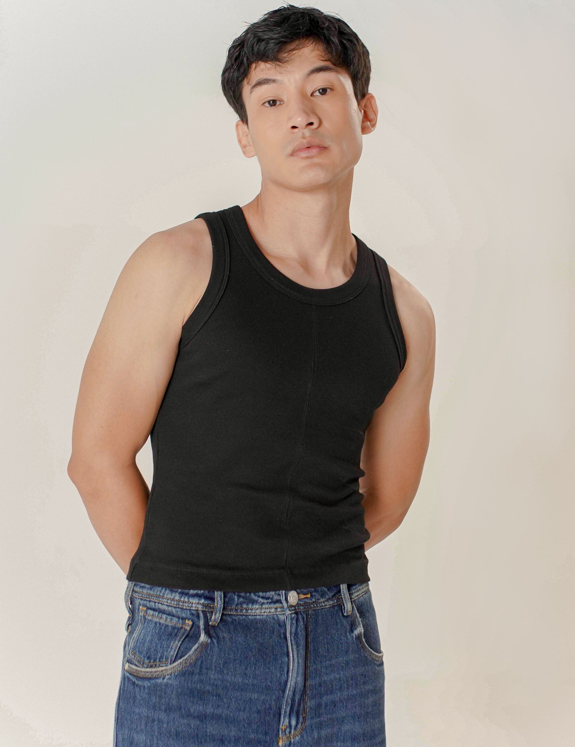 TOP MANGA SISA SLIM FIT UNISEX 