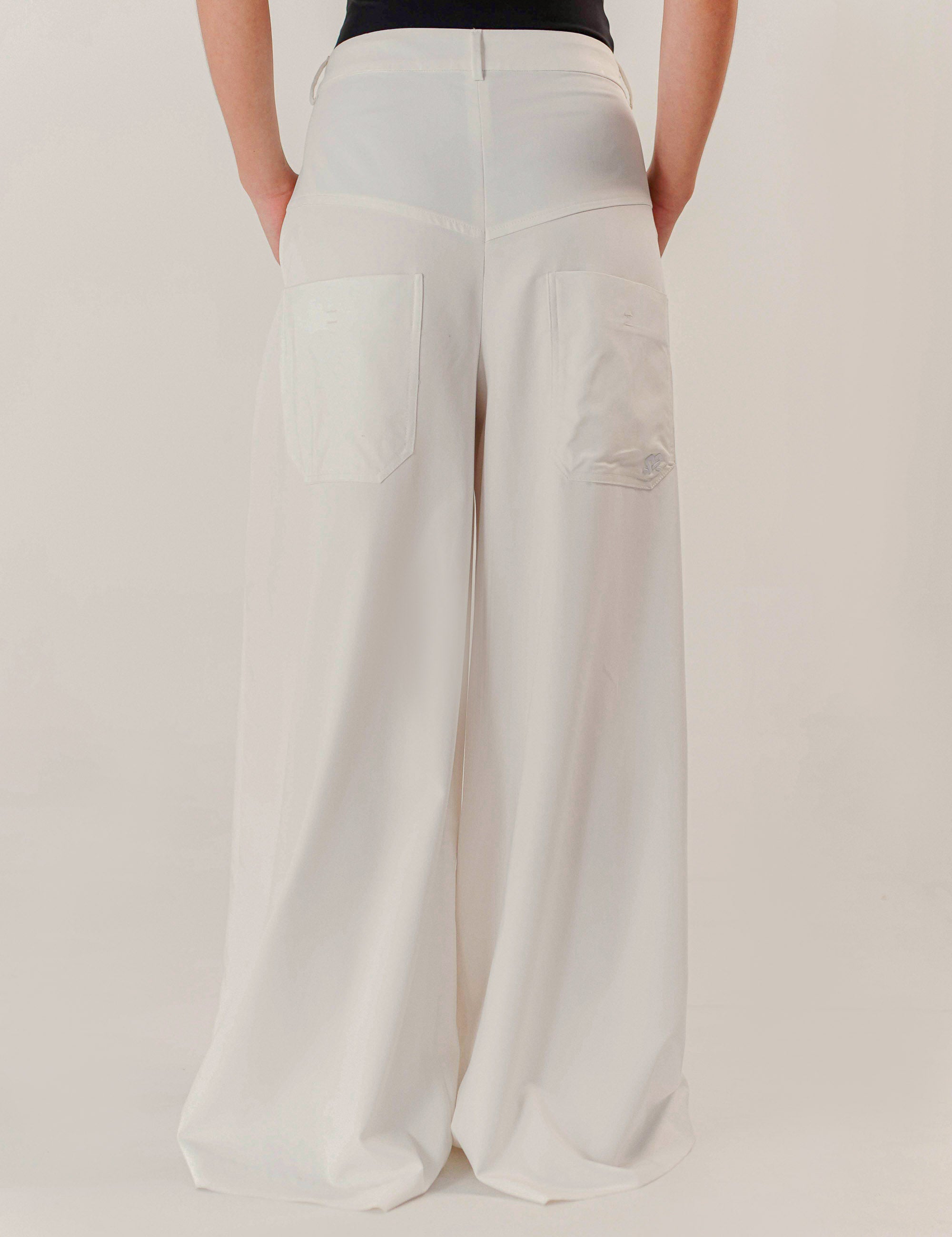 WIDE FLOW PANTS SUPER WIDE LEG DAMA TWO&TWO