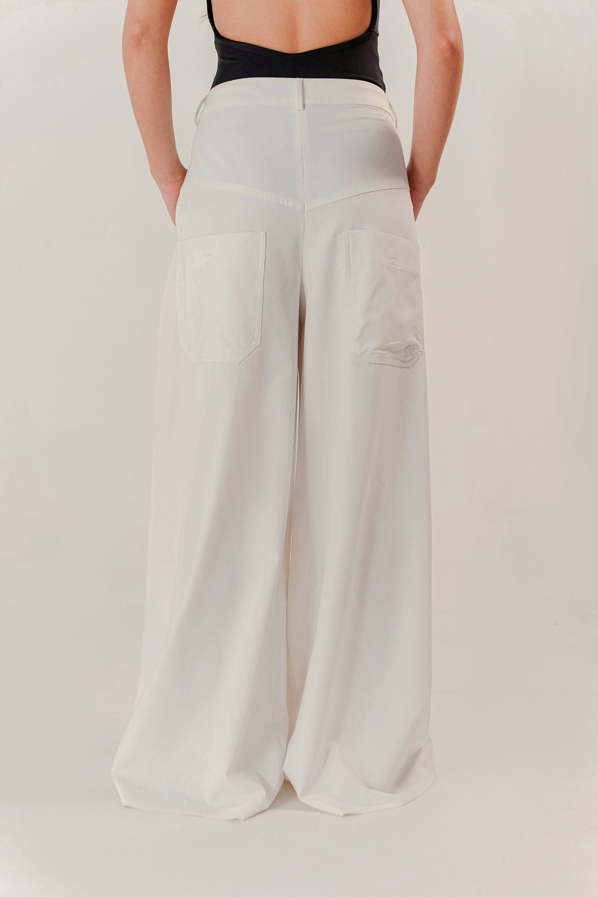 WIDE FLOW PANTS SUPER WIDE LEG DAMA TWO&TWO