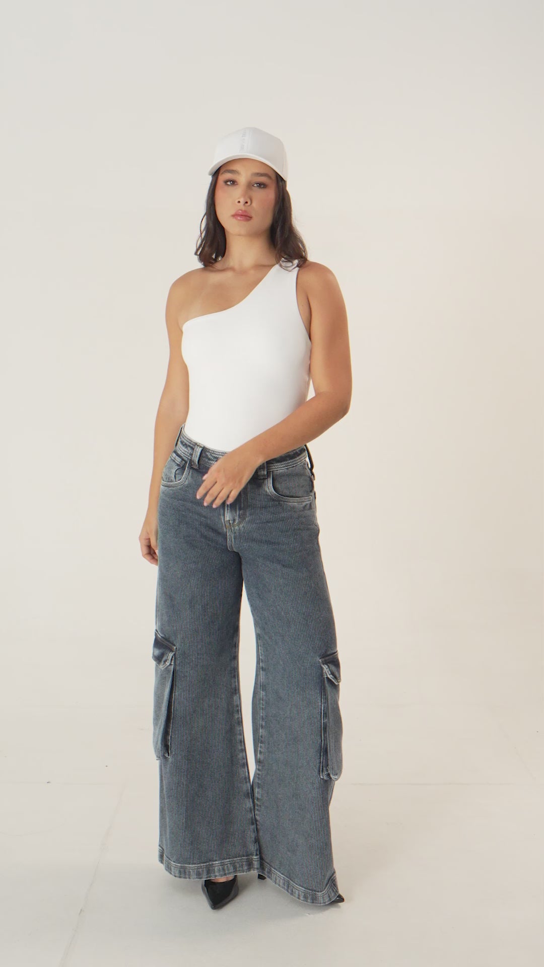 Body Un Solo Hombro Slim Fit Dama