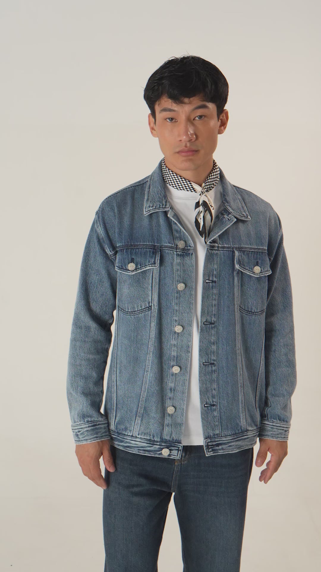 Chaqueta Denim Oversized Unisex